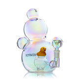 HEMPER- XL Bubble Bong 8" - Discreet Smoker